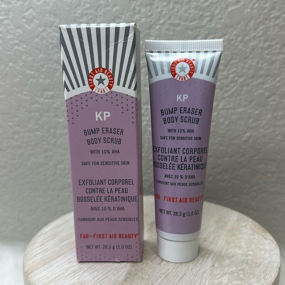 $5 🌙 First Aid Beauty FAB KP Bump Eraser Body‎ Scrub 10% AHA NEW